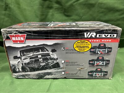Warn 103250 VR EVO 8 Winch 8,000 lbs Capacity IP68 Waterproof Steel Rope