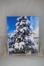 Acrylic Deco Style Marketing Display Stand for 8X10 pictures or advertisements