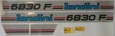KIT ADESIVI DECALCOMANIE LANDINI 6830 F PER TRATTORI AGRICOLI CINGOLATI FRUTTETI
