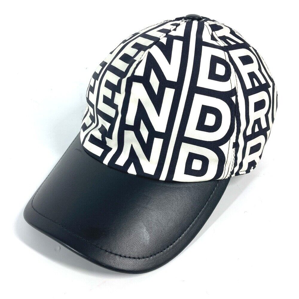 FENDI FXQ768 Marc Jacobs collaboration logo hat cap baseball FENDI FXQ768 Marc Jacobs collaboration logo hat cap baseball
