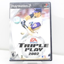 Triple Play 2002 PS2 (Sony PlayStation 2, 2002) Complete