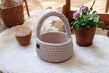 Koszyk Wielkanocny handmade 20cm