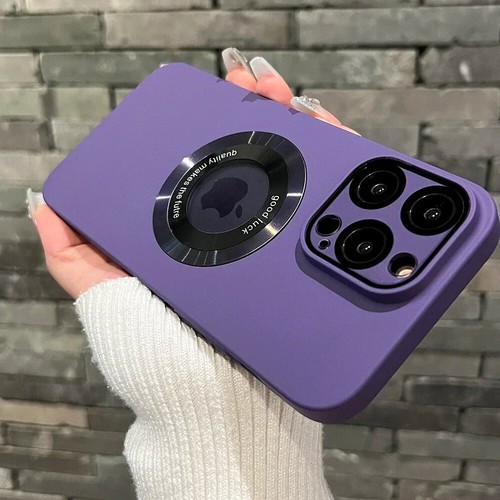 Funda Magnética Magsafe Premium con Ventana iPhone 11,12,13,14,15,16 pro Max + - Zdjęcie 17 z 22