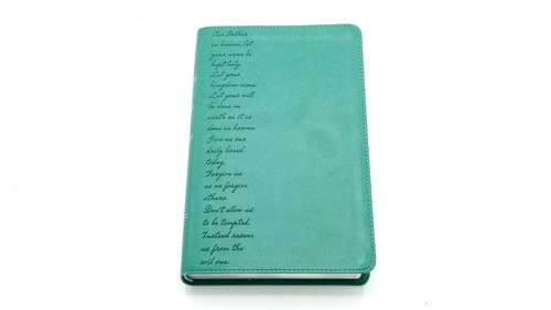 Pray the Scriptures Bible Teal Duravella by Kevin Johnson 2012