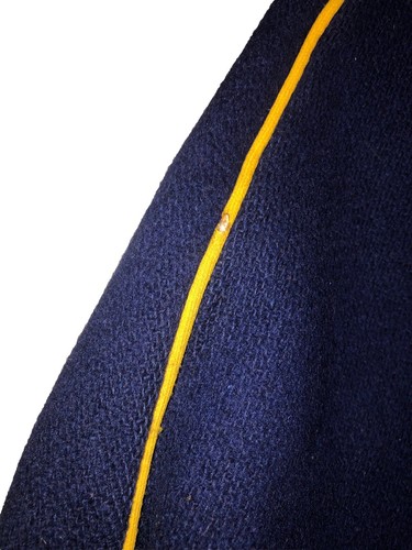 VTG 60s Empire Sporting Goods Blue Wool Blend Varsity Jacket Sharon Embroidery M - Picture 12 of 17