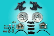 Chevrolet GMC Chevy c10 truck disc brake conversion 6 lug Stock height spindles 