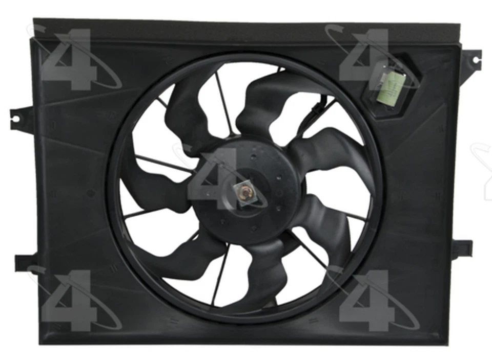 Conjunto de ventilador de refrigeración del motor - Conjunto de ventilador de radiador. 76267 se adapta a 10-11 Kia Soul 2.0L-L4 Foto 2 de 4
