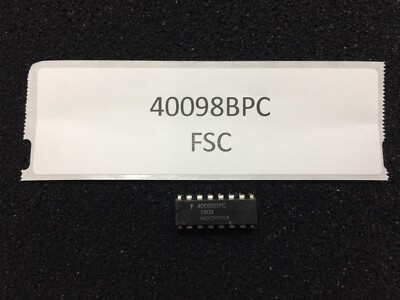 40098BPC FSC IC Driver Buffer Device Dual 16Pin PDIP 4 PIECES