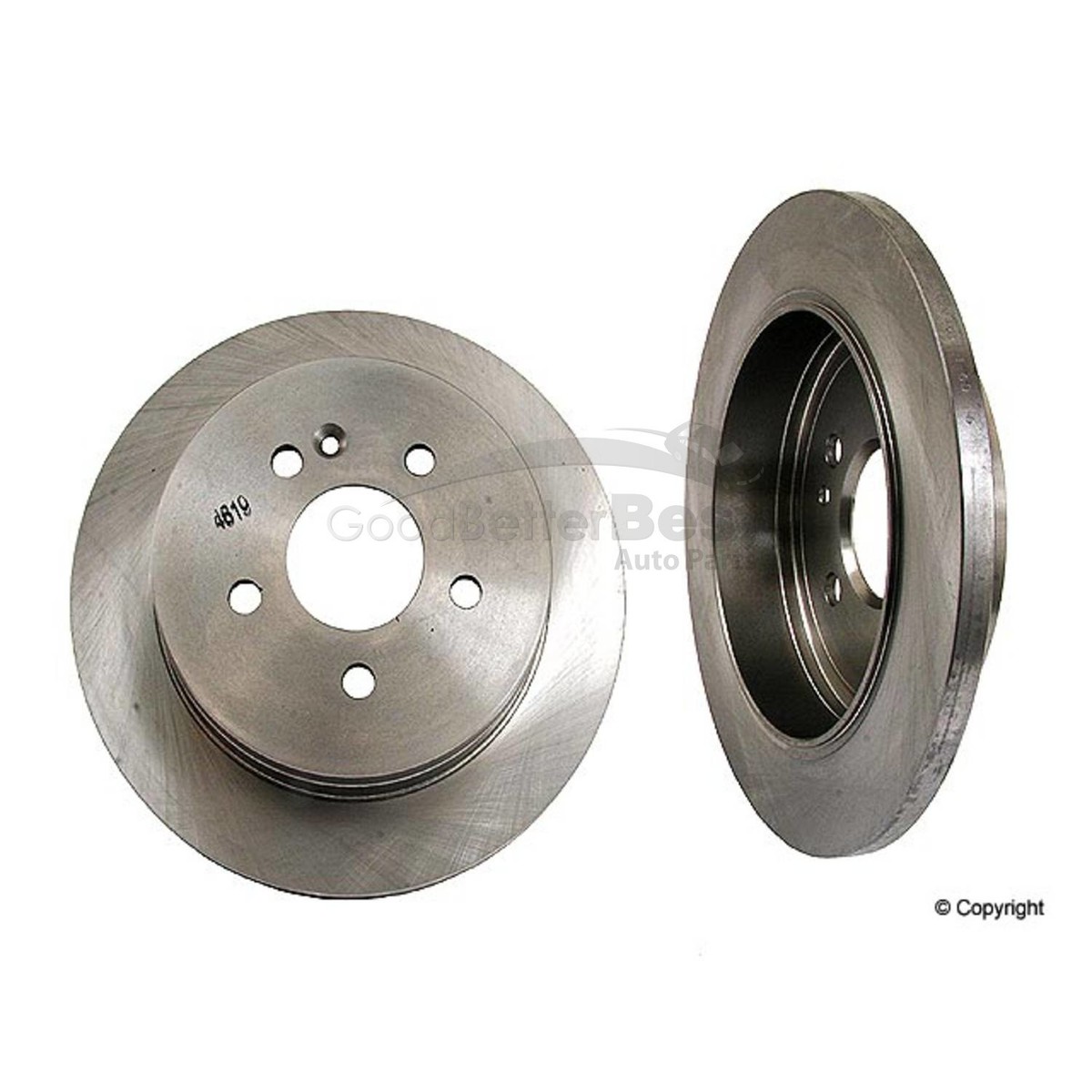 One New Brembo Disc Brake Rotor Rear 09793611 1634210112 for 