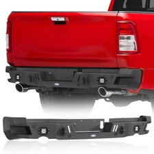 Rear Back Bumper w/ Led Lights Fit Dodge Ram ...