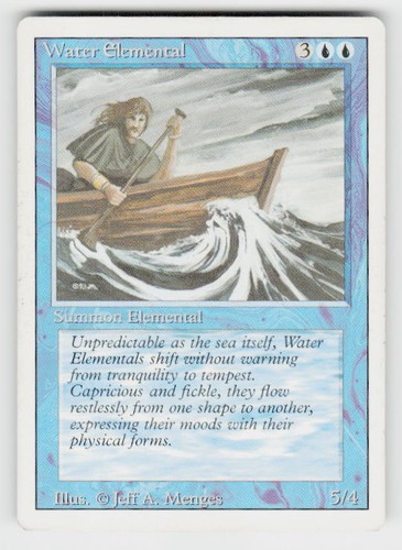 Revised Edition Water Elemental - Picture 1 of 2
