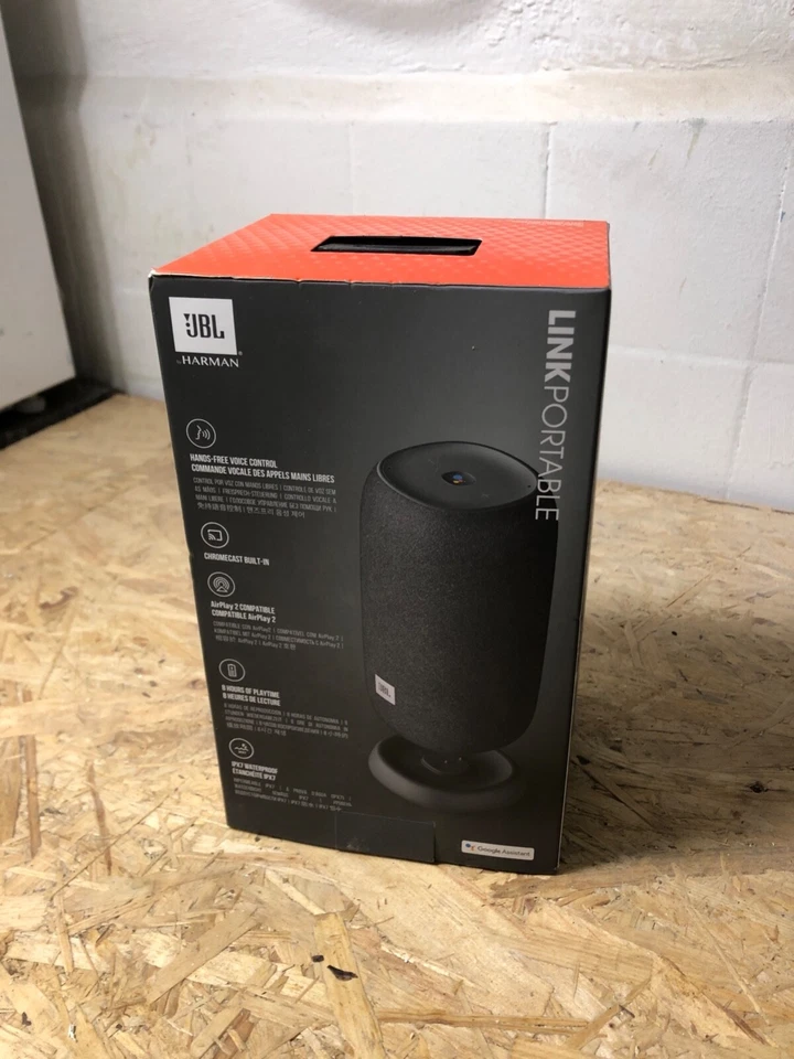 JBL Link Portable Bluetooth Lautsprecher, Grau