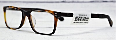 Guess Tortoise Plastic Full Rim Eyeglass Frames GU 1869-F 052 54