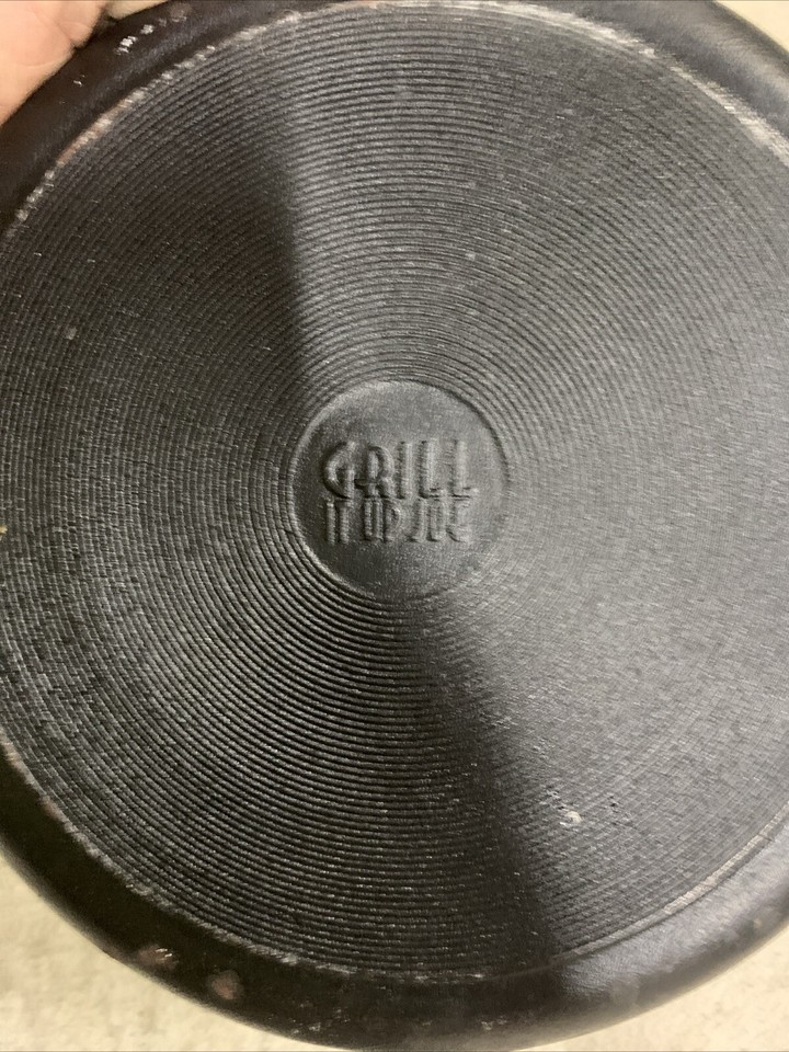 Grill It Up Joe Cast Iron Skillet 10 Inch eBay