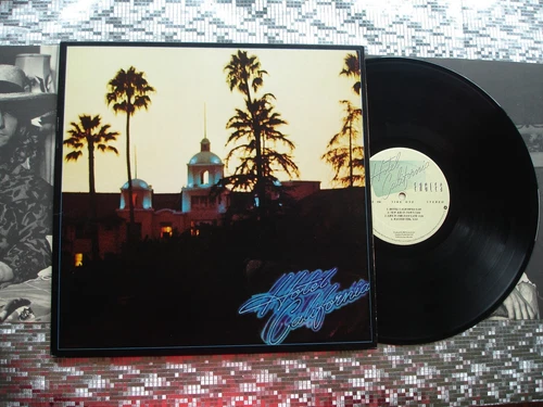 Eagles ‎ ~ Hotel California ~  Vintage  LP  w/Poster	Asylum Records 6E 103