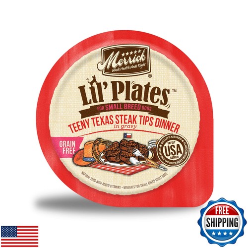 Merrick Lil’ Plates Premium Grain Free Natural Wet Dog Food For Small Dogs, S
