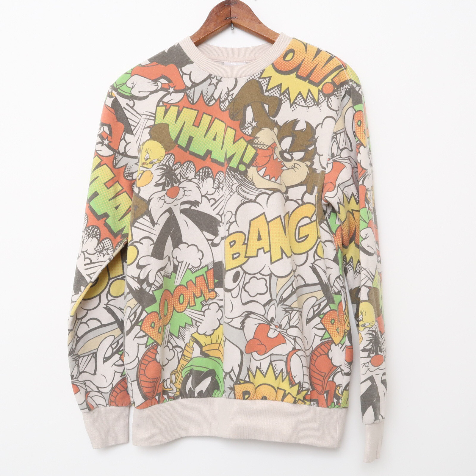 Looney Tunes Mens Vintage Sweatshirt 