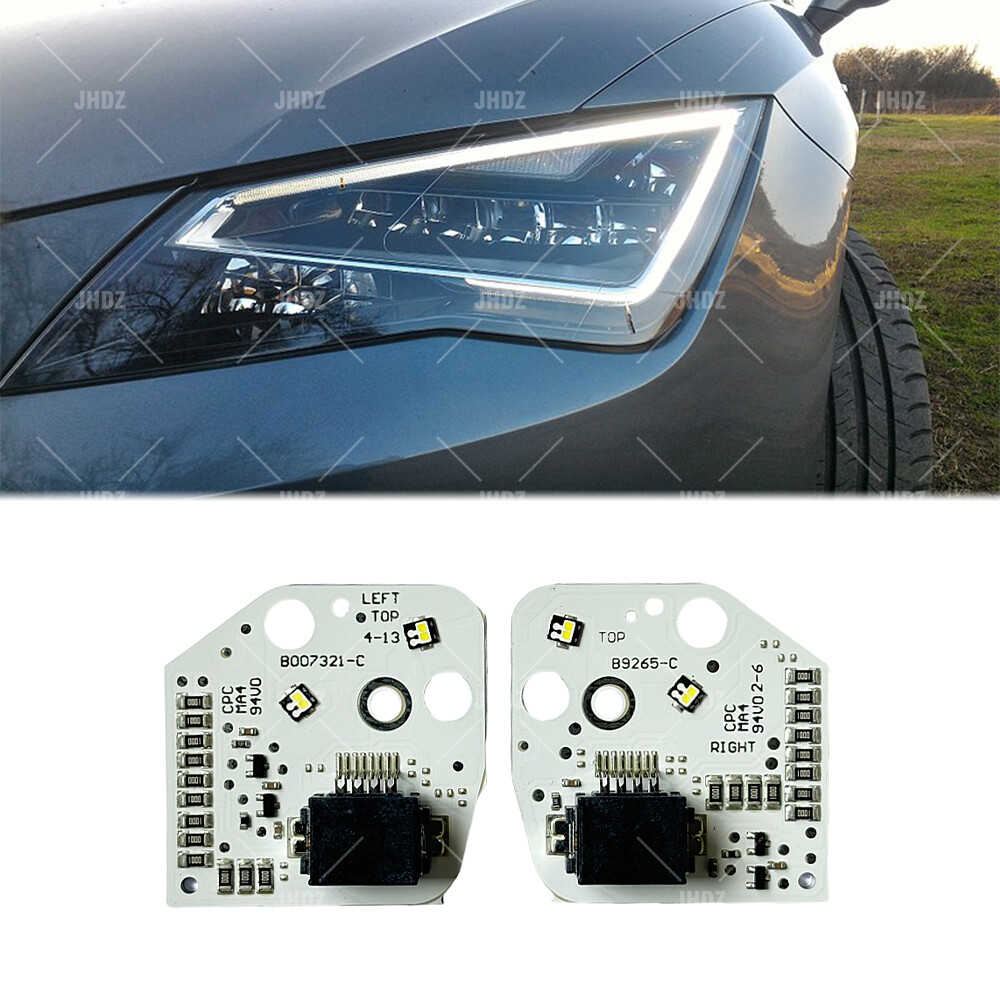FOR 2013-2016 Seat Leon MK3 5F Cupra 5F0941475 White DRL LED