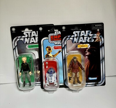 Star Wars Vintage Sammlung R2 D2 Empire, SW Figrin And Sutton Red Snag X 3
