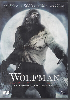 Wolfman mit Benicio Del Toro. Extended Director's Cut. DVD auf Italienisch OHNE...