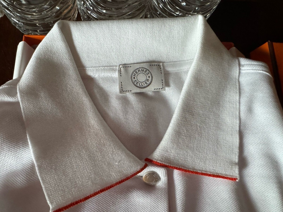 トップス HERMES POLO DOUBLE JEU MC FEMME Double Jeu technical polo | Hermès USA