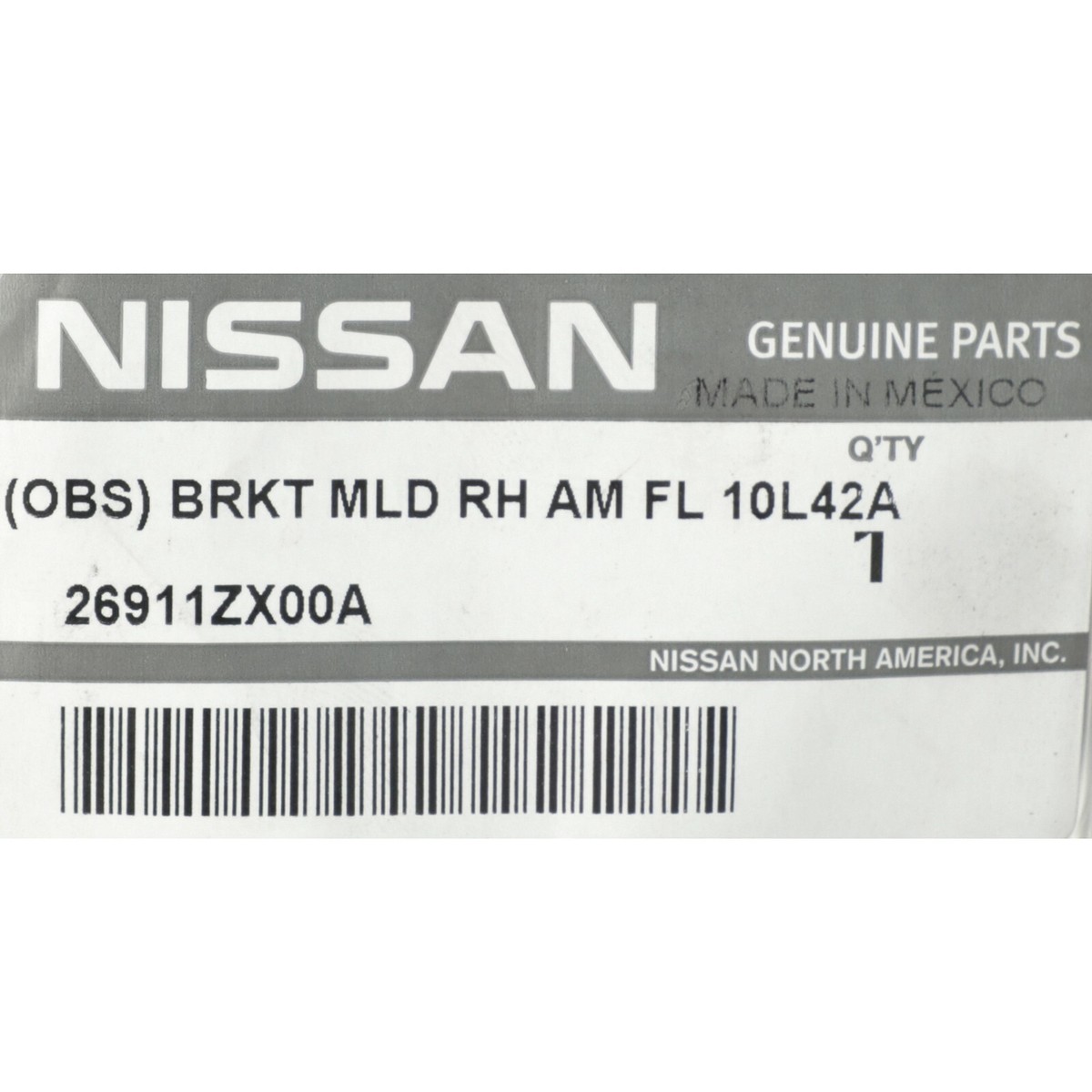 himaページ 10-12 Nissan Altima Right Passenger Front Fog Lamp Bracket