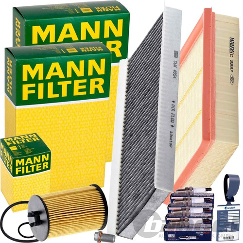 Paquete De Mantenimiento MANN-FILTER Para Mercedes Clase A W169 Y B W245, 95 Y 116 PS