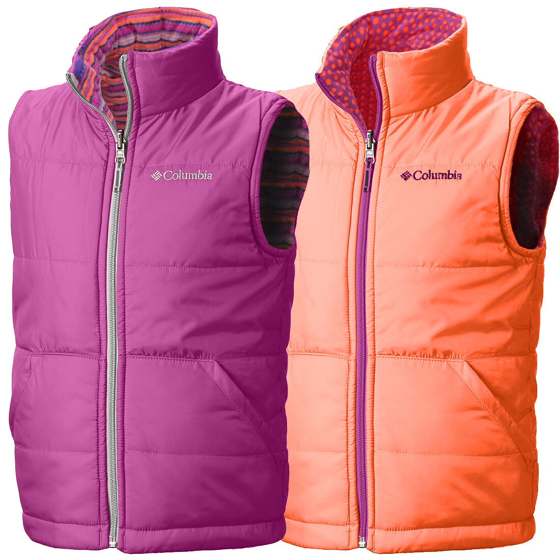 Columbia Youth Kids Ice Chips Reversible Hooded Jacket