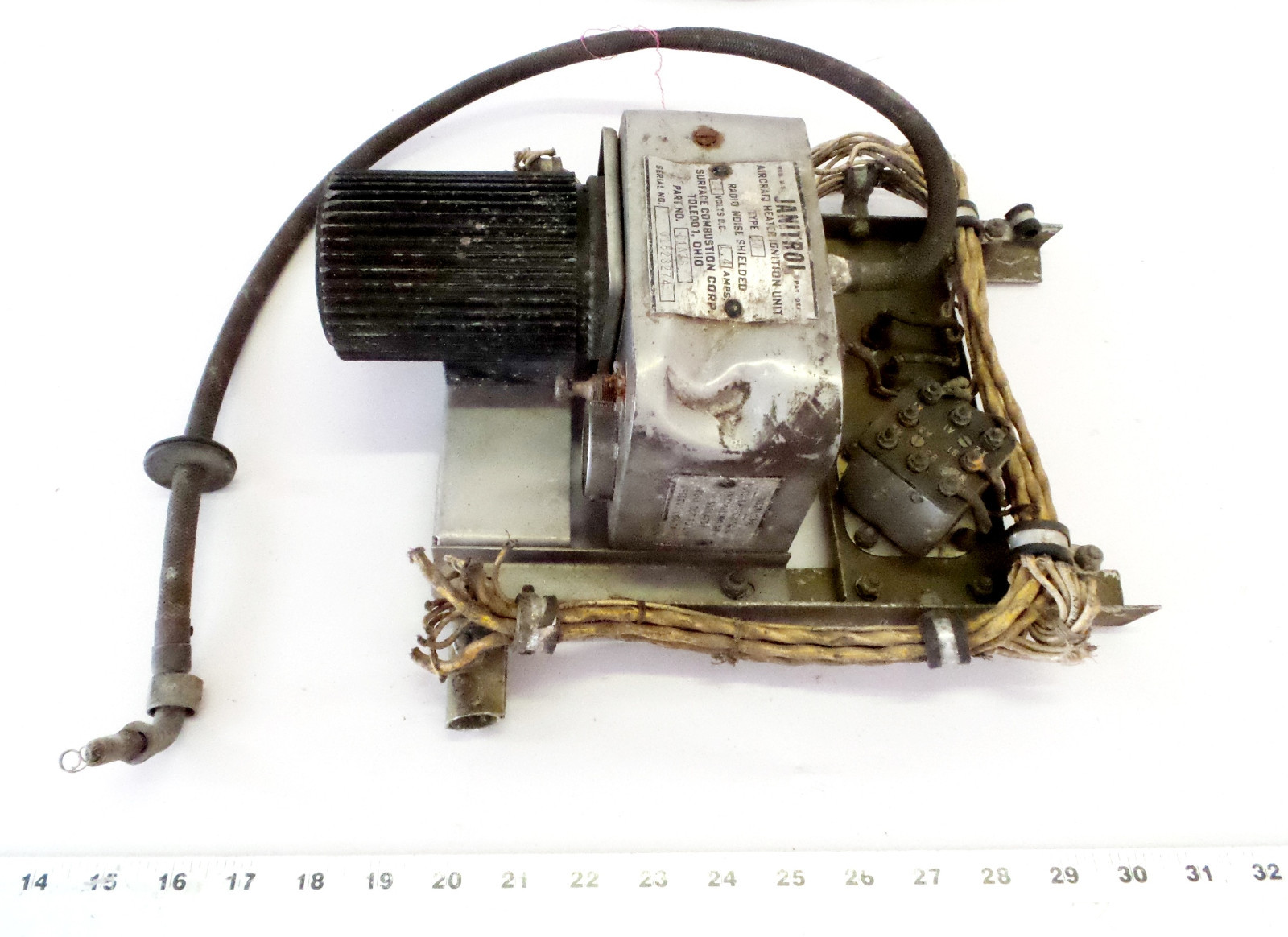 Vintage Janitrol Aircraft Heater Ignition Unit P/N 61A78 Type 1D AR