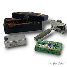Vintage GEM Razor Treet Razor Blades