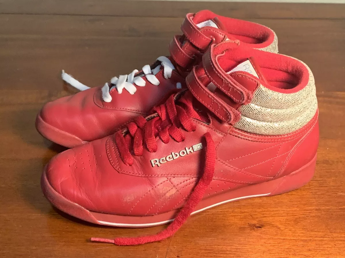 Reebok freestyle hi sales uomo arancione