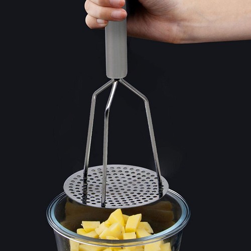 Trituradora de patatas de acero inoxidable de alta resistencia Ricer herramientas de cocina portátiles - Imagen 5 de 9