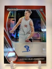 VRENZ BLEIJENBERGH AUTO /199 RED 2021 22 Panini Prizm Draft Picks ROOKIE #DP-WBL