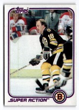 1981-82 Topps Rick Middleton E129 Boston Bruins EX