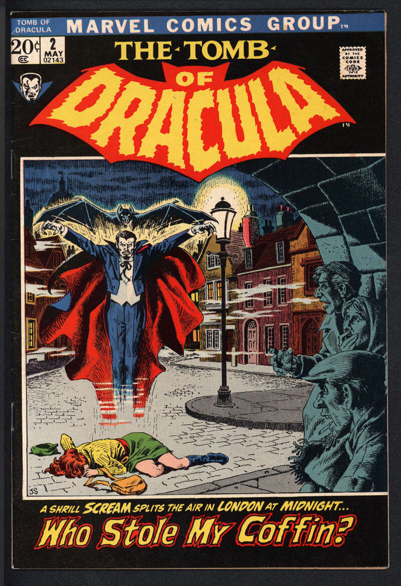 TOMB OF DRACULA #2 6.5 // 2ND APPEARANCE OF DRACULA MARVEL COMICS