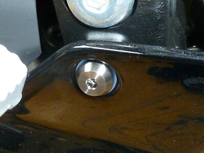 KAWASAKI ZX10R 2006-2010 SEAT BOLT REPLACEMENT SCREW TITANIUM