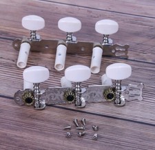 2 Classicl Guitar nylon string machine head Vintage silver Pegs String Tuners AU