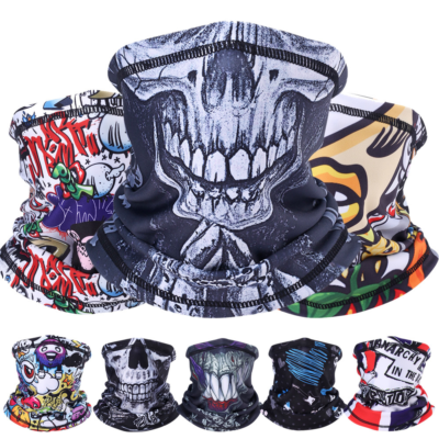 Motorcycle SKULL Ghost Rock Style Face Windproof Mask