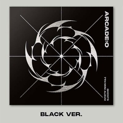 GHOST9 [ARCADE : O] 7th Mini Album BLACK CD+POSTER+Foto Buch+Lyrics+2 Karte+etc