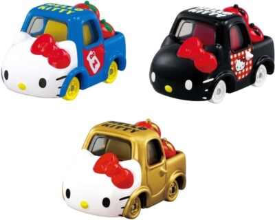 トミカ　ハローキティ　お仕事カーセット１＆２　TOMICA　hellokitty トミカ ハローキティ お仕事カーセット1＆2 TOMICA hellokitty