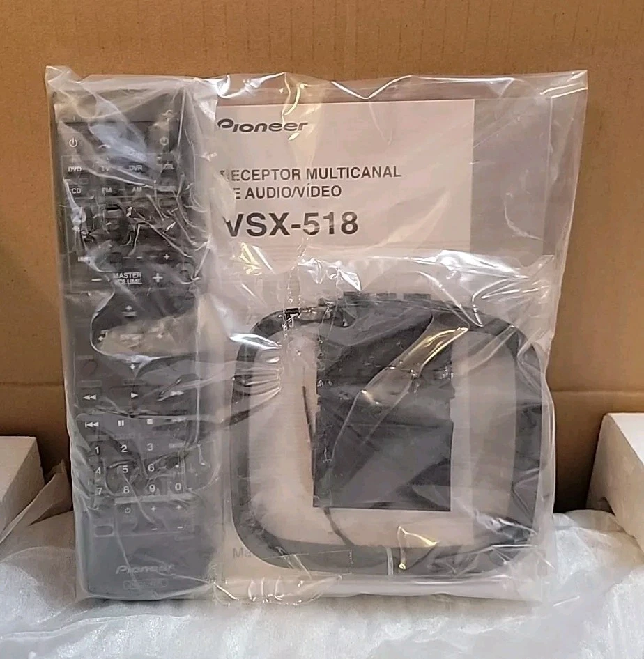 Pioneer VSX-518-K 5.1 Ch Home Audio Video Surround Sound Stereo Receiver New! - Image 4 of 4