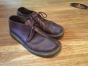 clarks pasty shoes