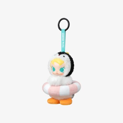 Pop Mart BABY MOLLY x PINGU Happy Fishing Plush Pendant   Don t Wanna Go Home