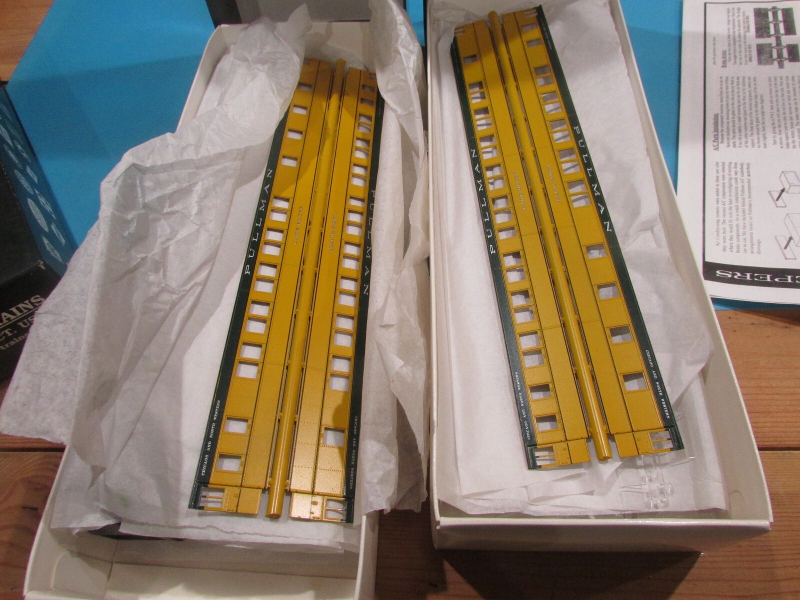 HO Scale Branchline Trains(3) 5227 Passenger Cars "Chicago & North Western" Kits eBay