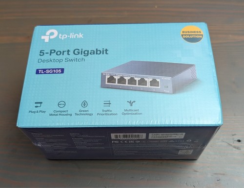 Commutateur de bureau TP-Link TL-SG105 5 ports Gigabit Ethernet