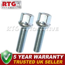 2x Radschrauben für Mercedes CLK W209 2002-2009 M12 Gewinde Alufelgen silber 2x Radschrauben für Mercedes CLK W209 2002-2009 M12 Gewinde Alufelgen silber