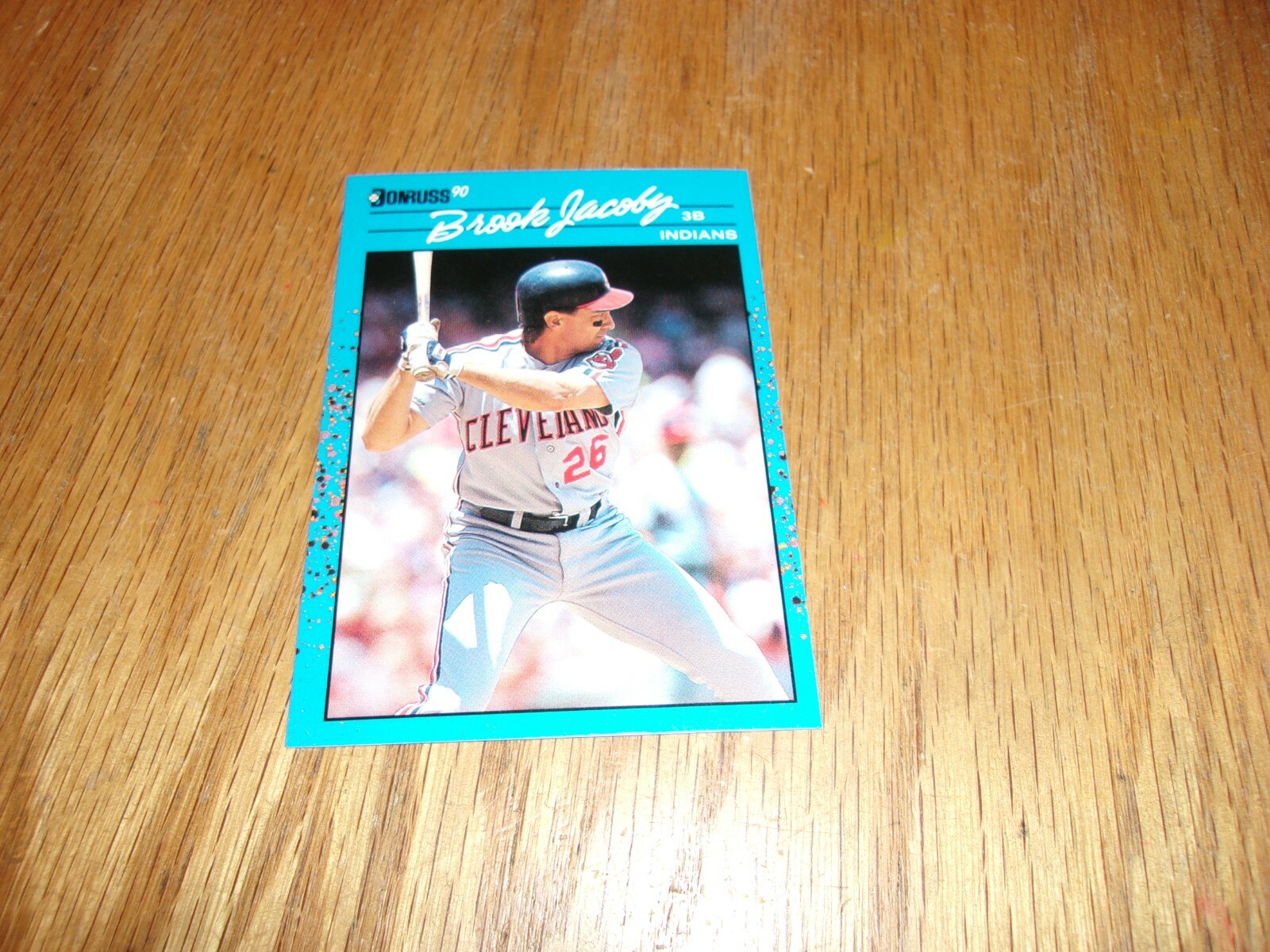 BROOK JACOBY  1990 DONRUSS THE BEST OF THE AMERICAN LEAGUE BASEBALL CARD