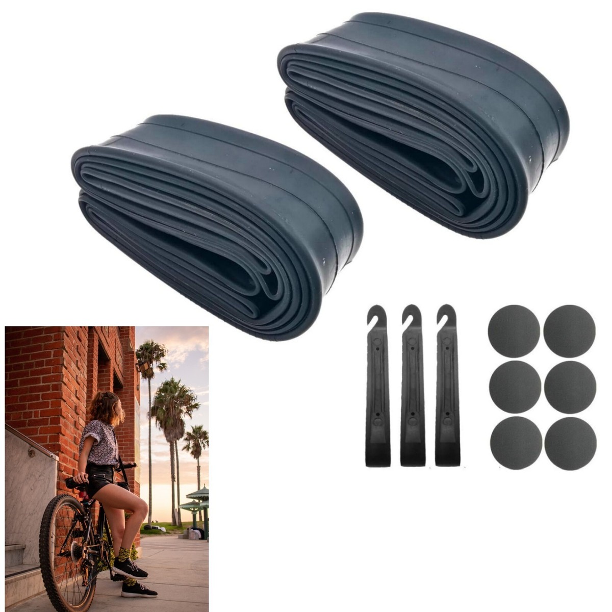 26x1 95 Bike Inner Tube 26 X 26'' Inch Bicycle Inner Tube MTB Bike