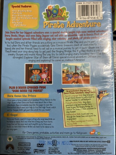 LOT 3x Nick Jr DVDs & 1x CD ROM Dora Wubbzy Blue’s Clues; Ni Hao Kai-Lan CD Game - Picture 5 of 8