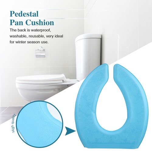 Toilet Mat Household Seat Pads Pedestal Pan Cushion Padded Round Cushioned - Bild 12 von 12